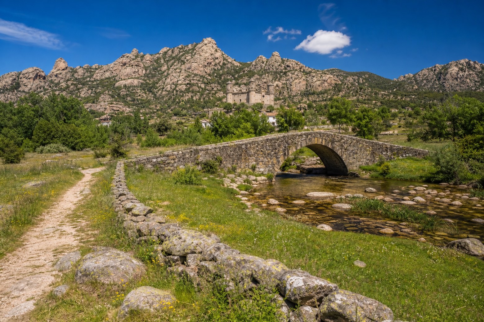 Tres Cantos → Manzanares el Real — Camino de Madrid