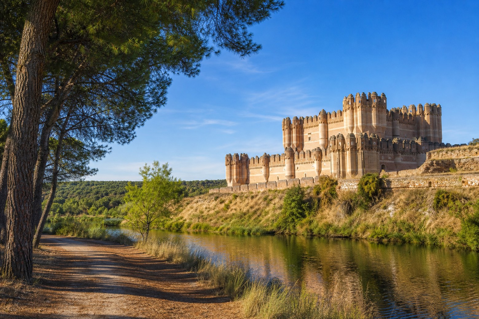 Santa María la Real de Nieva → Coca — Camino de Madrid