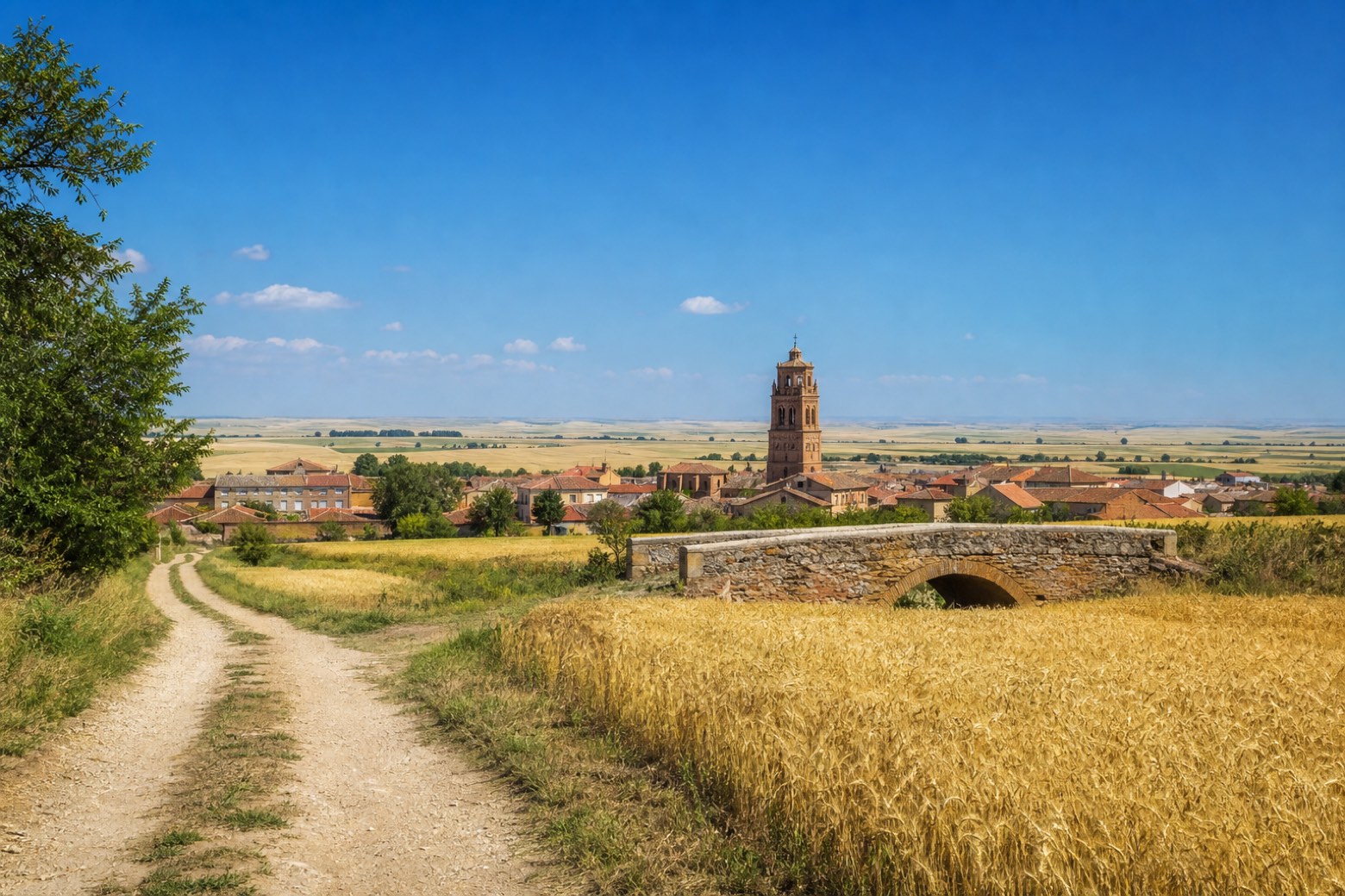 Santervás de Campos → Sahagún — Camino de Madrid