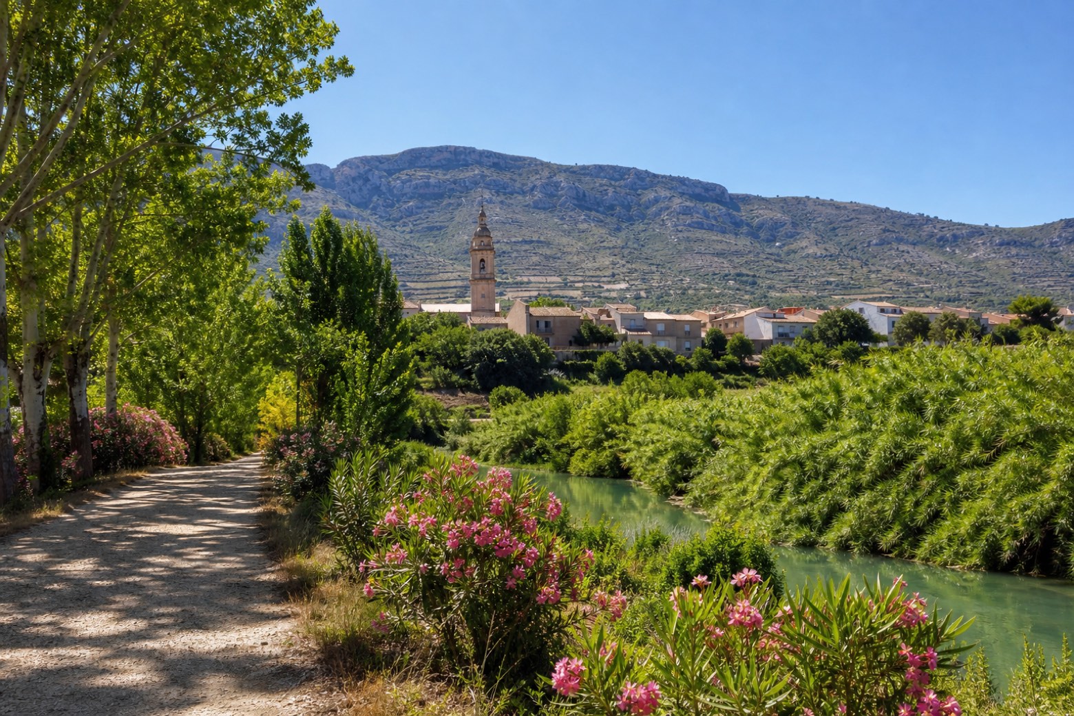Xàtiva → Moixent — Camino del Levante