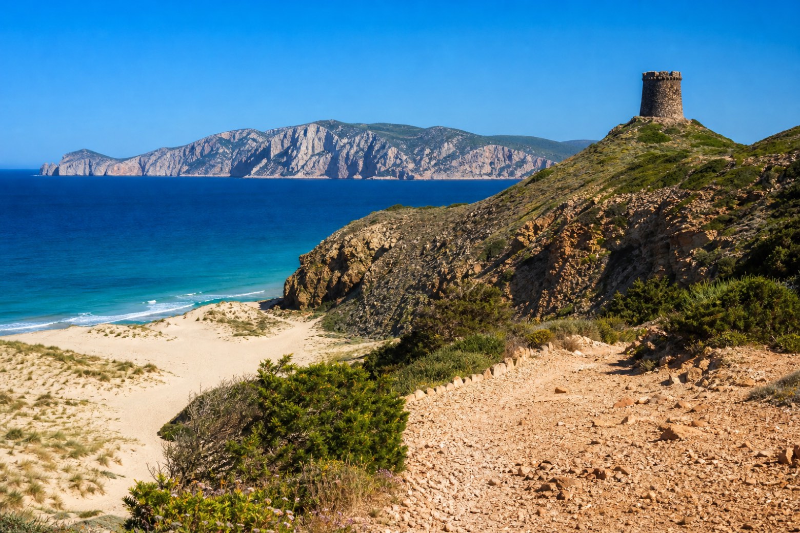 Argentiera → Porticciolo — Cammino 100 Torri: Via Catalana