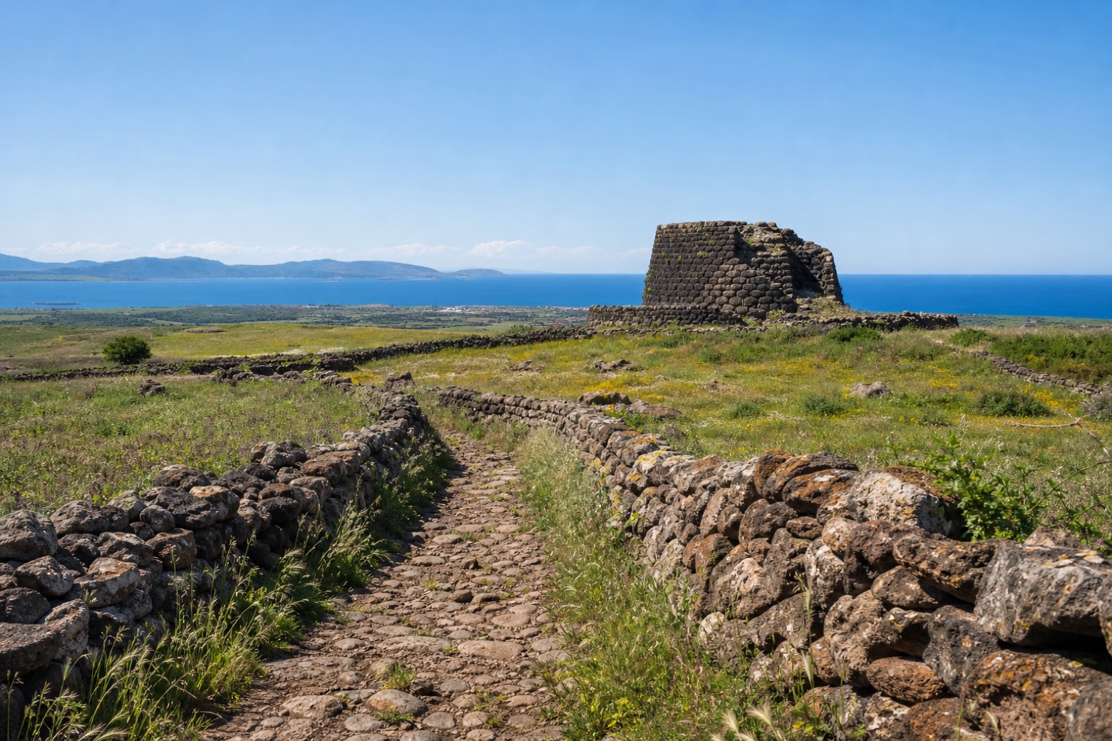 Grutti 'e Acqua → Sant'Antioco — Cammino 100 Torri: Via del Martirio