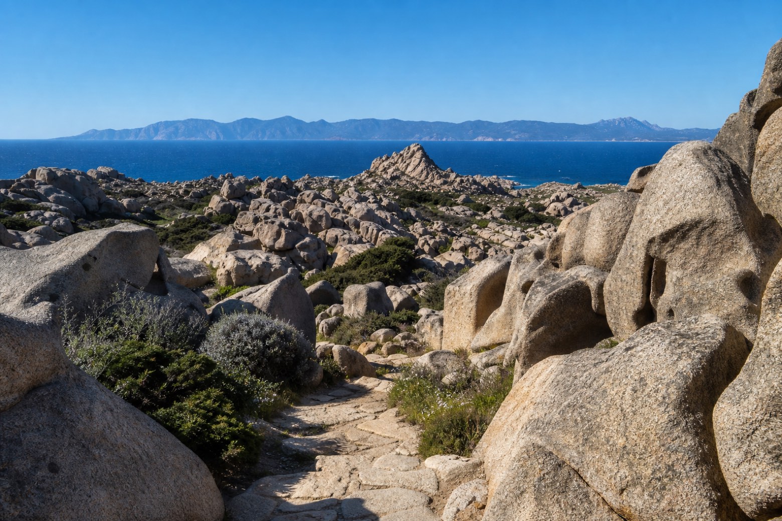 Capo Testa → Vignola — Cammino 100 Torri: Via Gallura