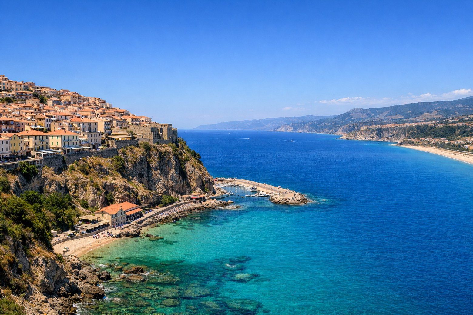 Monterosso Calabro → Pizzo — Kalabria Coast To Coast