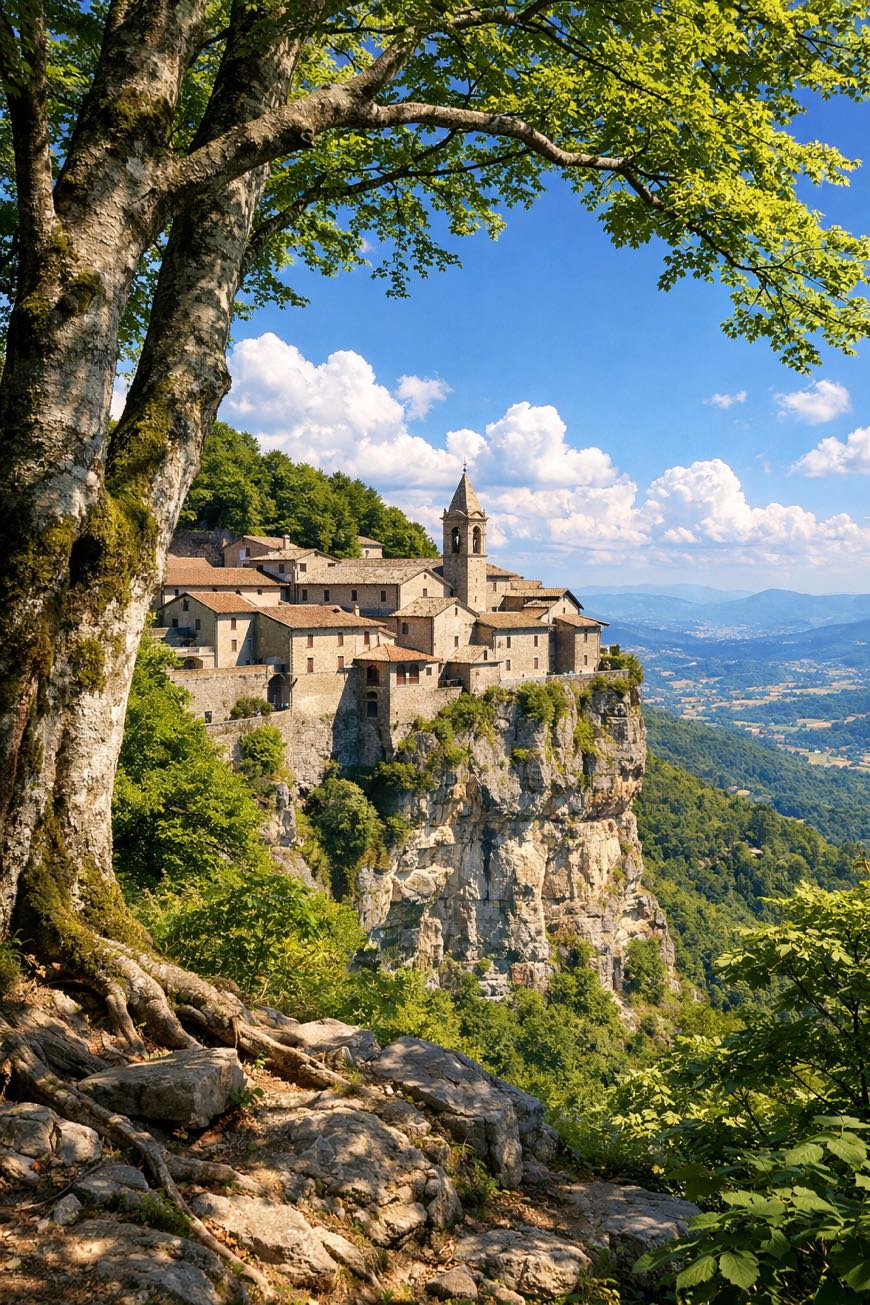 Via di Francesco da la Verna Ad Assisi